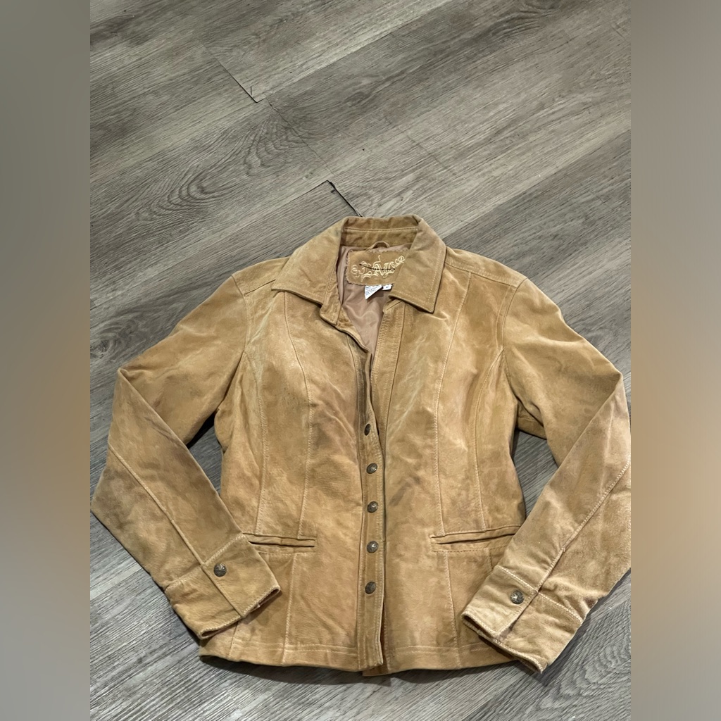 Live A Little Genuine Suede/Leather 70’s Jacket